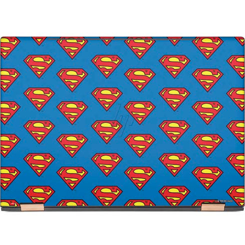 DC Comics Superman Logo Pattern HP Spectre Skin