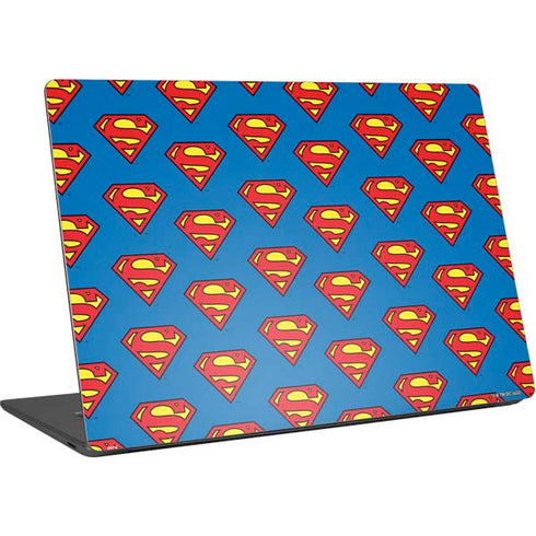 DC Comics Superman Logo Pattern Surface Laptop 4 15in Skin