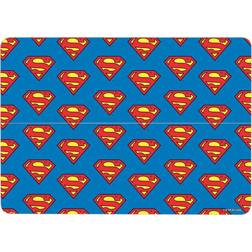 DC Comics Superman Logo Pattern Surface Laptop Studio Skin