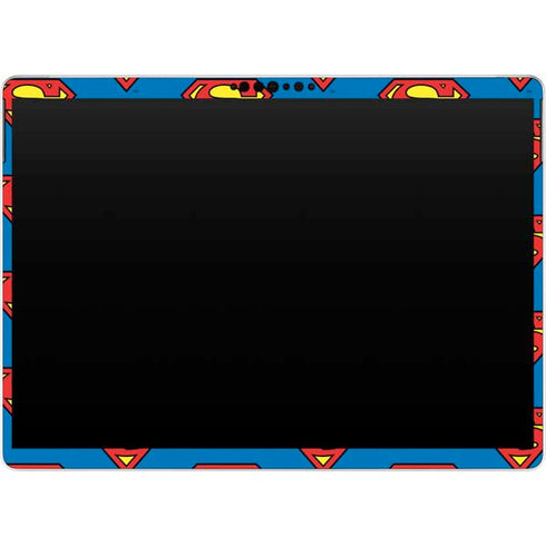 DC Comics Superman Logo Pattern Surface Pro 8 Skin