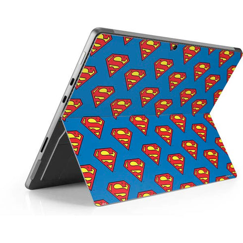 DC Comics Superman Logo Pattern Surface Pro 8 Skin