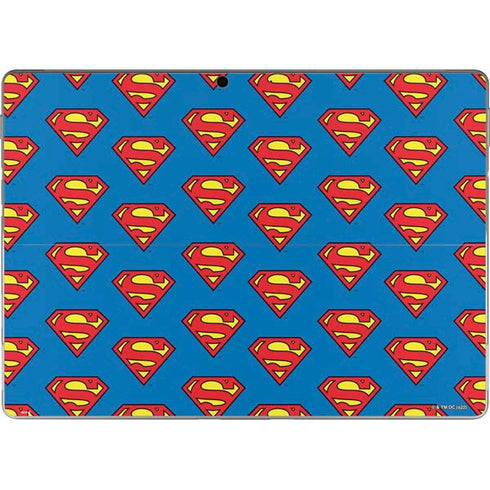 DC Comics Superman Logo Pattern Surface Pro 9 Skin