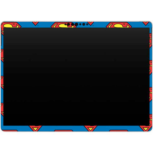 DC Comics Superman Logo Pattern Surface Pro 9 Skin