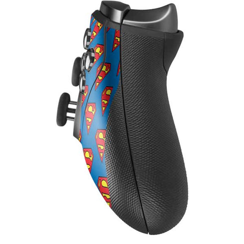 DC Comics Superman Logo Pattern Xbox Elite Wireless Controller Series 2 Skin