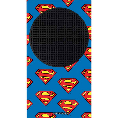 DC Comics Superman Logo Pattern Xbox Series S Bundle Skin