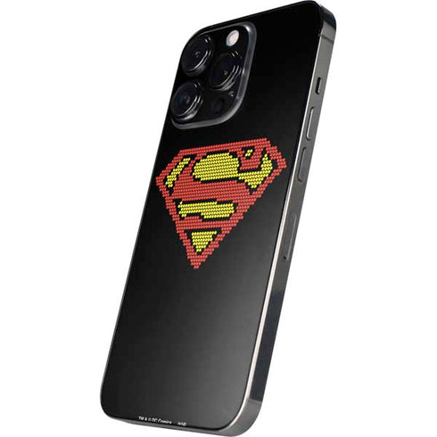 DC Comics Superman Logo Pixels iPhone 13 Pro Max Skin