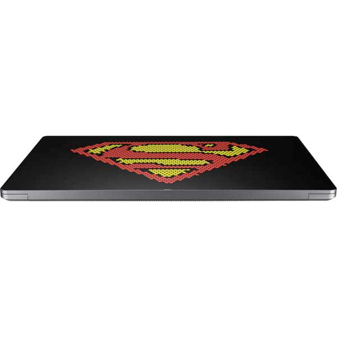 DC Comics Superman Logo Pixels Universal Laptop 16in (13 x 9.4in) Skin