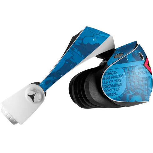 DC Comics Superman Logo Background Pattern PlayStation VR2 Skin