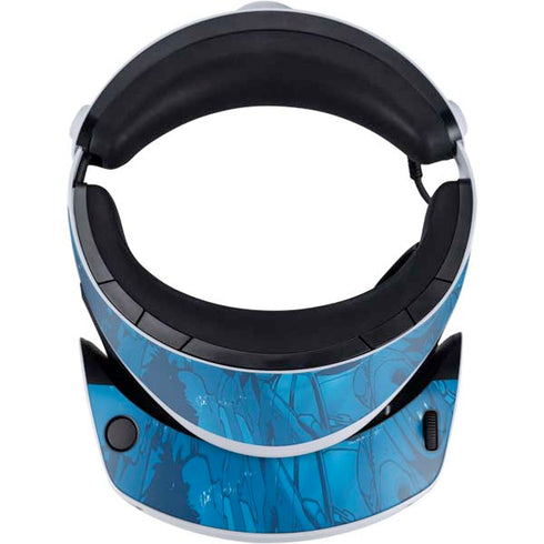 DC Comics Superman Logo Background Pattern PlayStation VR2 Skin