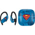 DC Comics Superman Logo Background Pattern PowerBeats Pro Skin