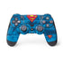 DC Comics Superman Logo Background Pattern PS4 Controller Skin