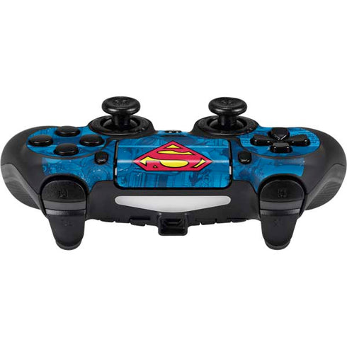 DC Comics Superman Logo Background Pattern PS4/PC SCUF Impact Controller Skin