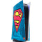 DC Comics Superman Logo Background Pattern PS5 Console Skin