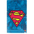 DC Comics Superman Logo Background Pattern PS5 Slim Digital Edition Console Skin