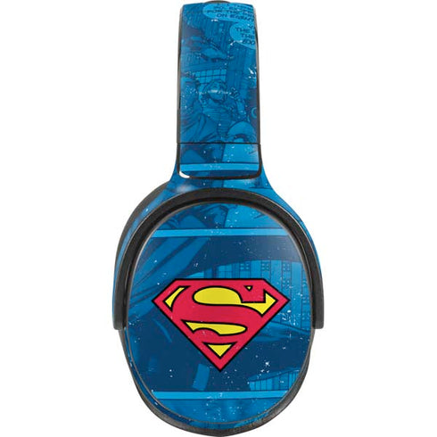 DC Comics Superman Logo Background Pattern Skullcandy Venue Skin