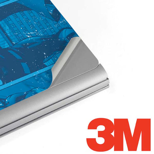 DC Comics Superman Logo Background Pattern Surface Book 2 13.5in Skin