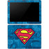 DC Comics Superman Logo Background Pattern Surface Go Skin