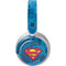DC Comics Superman Logo Background Pattern Surface Headphones Skin
