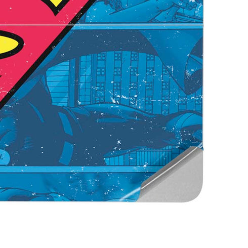 DC Comics Superman Logo Background Pattern Surface Laptop Studio Skin