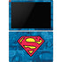 DC Comics Superman Logo Background Pattern Surface Pro 6 Skin