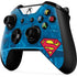DC Comics Superman Logo Background Pattern Xbox One X Controller Skin