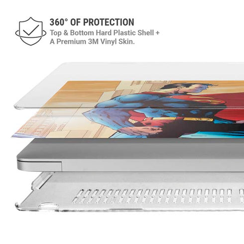 DC Comics Superman For Tomorrow Cover Art by Jim Lee MacBook Air 15in (2023-2025) Case plus Skin