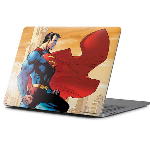DC Comics Superman For Tomorrow Cover Art by Jim Lee Apple MacBook Pro 13-inch Skin