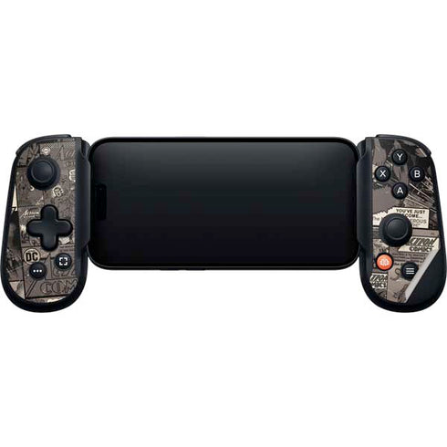 DC Comics Superman Vintage Action pose pattern Backbone One for iPhone Game Controller Skin