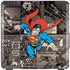 DC Comics Superman Vintage Action pose pattern Cooler Master MasterBox Q300L Mini Tower Skin