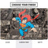 DC Comics Superman Vintage Action pose pattern Dell Vostro Skin