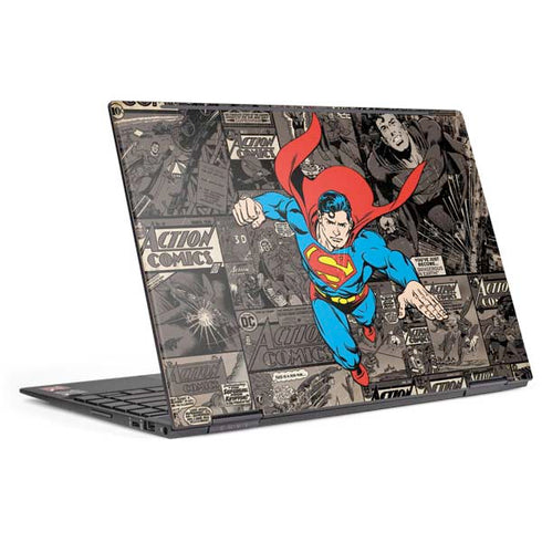 DC Comics Superman Vintage Action pose pattern HP Envy Skin