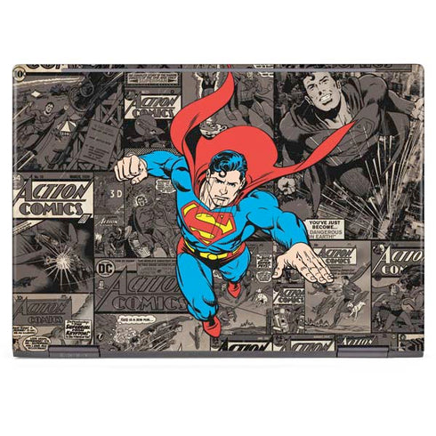 DC Comics Superman Vintage Action pose pattern HP Envy Skin