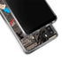 DC Comics Superman Vintage Action pose pattern Galaxy A21 Clear Case