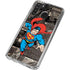 DC Comics Superman Vintage Action pose pattern Galaxy A21 Clear Case