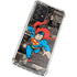 DC Comics Superman Vintage Action pose pattern Galaxy A52 5G Clear Case