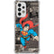 DC Comics Superman Vintage Action pose pattern Galaxy A53 5G Clear Case