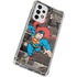 DC Comics Superman Vintage Action pose pattern Galaxy A53 5G Clear Case
