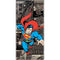 DC Comics Superman Vintage Action pose pattern Galaxy Note 10 Skin
