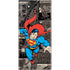 DC Comics Superman Vintage Action pose pattern Galaxy Note 10 Skin