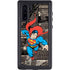 DC Comics Superman Vintage Action pose pattern Galaxy Note 10 Waterproof Case