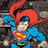 DC Comics Superman Vintage Action pose pattern Galaxy Note 8 Skin