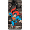 DC Comics Superman Vintage Action pose pattern Galaxy Note 9 Skin