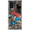 DC Comics Superman Vintage Action pose pattern Galaxy Note20 5G Clear Case