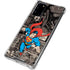 DC Comics Superman Vintage Action pose pattern Galaxy Note20 5G Clear Case