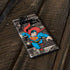 DC Comics Superman Vintage Action pose pattern Galaxy S10 Skin