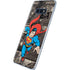 DC Comics Superman Vintage Action pose pattern Galaxy S10e Skin