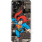 DC Comics Superman Vintage Action pose pattern Galaxy S21 5G Skin