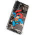 DC Comics Superman Vintage Action pose pattern Galaxy S21 Plus 5G Clear Case