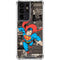 DC Comics Superman Vintage Action pose pattern Galaxy S21 Ultra 5G Clear Case