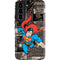 DC Comics Superman Vintage Action pose pattern Galaxy S22 Pro Case